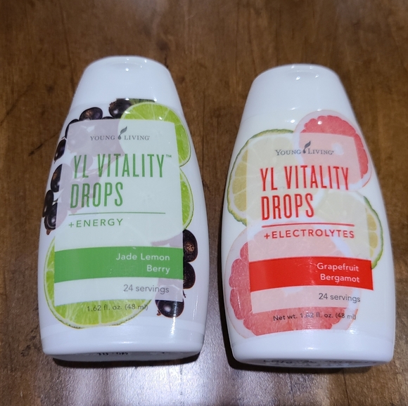 Young Living Vitality Drops 2 pk. NEW & SEALED